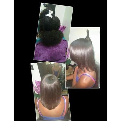 Natural hair flatiron