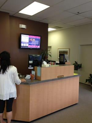 Front desk