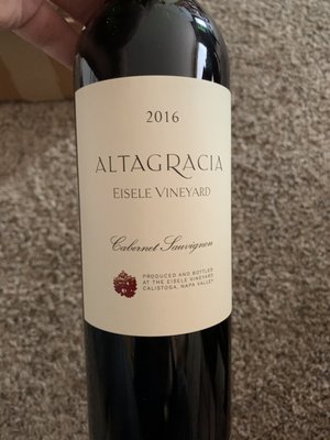 Thank you, for the fast shipping. This is an amazing wine to share with friends over a great steak.