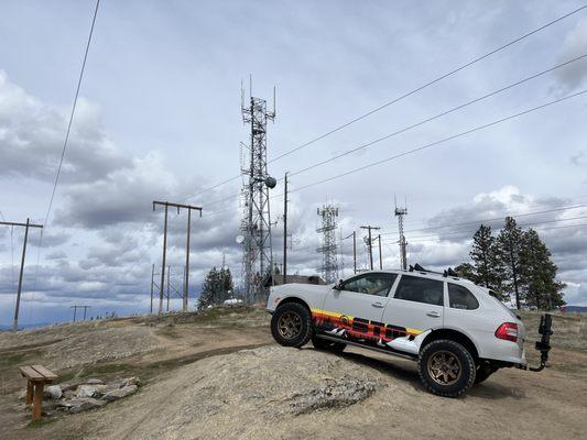 Off road porsche