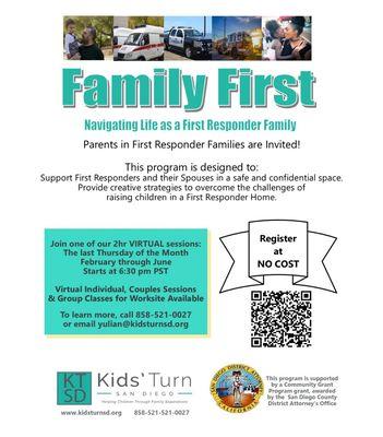 Family First for First Responder Program