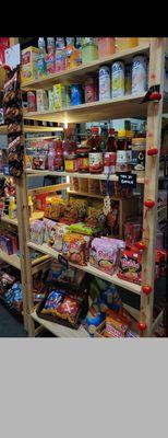 Asian snack corner