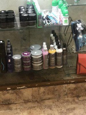 Hair products for retail