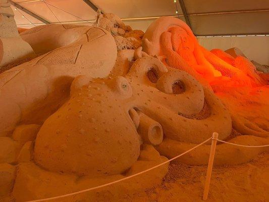 O for Octopus, Sugar Sand Festival 2022, Clearwater Beach