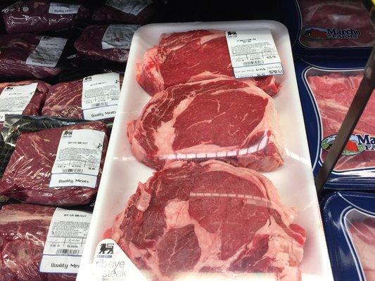 Ribeye Steaks on sale