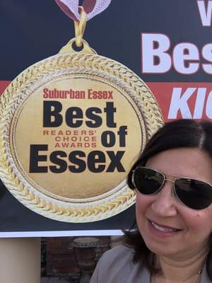 We are Best of Essex winner!! Love the awards evening