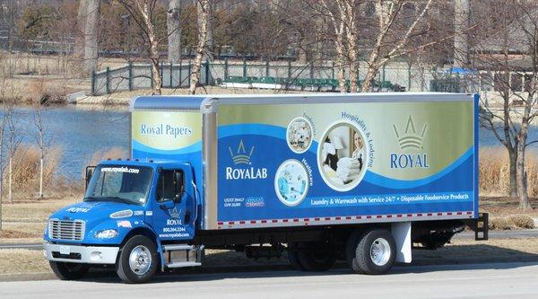 Royal Papers delivery fleet