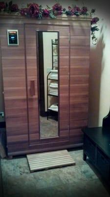 The Infrared Sauna at Southeastern Integrative Healing Arts Center in Price, UT.