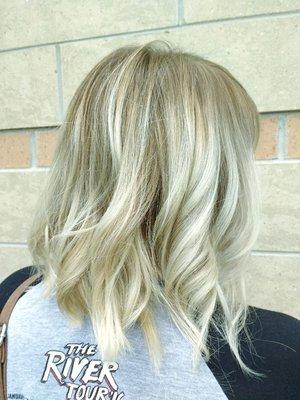 Balayage highlight.