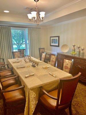 Private dining room