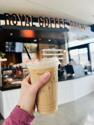 Iced Sugar-Free Vanilla Latte