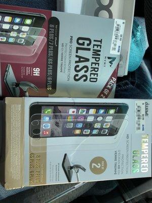 Each one was $8.99 for a two pack. Crazy cheaper then Verizon's glass and just as good.