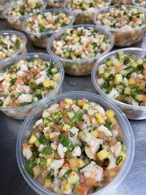 Our Freshly made Ceviche