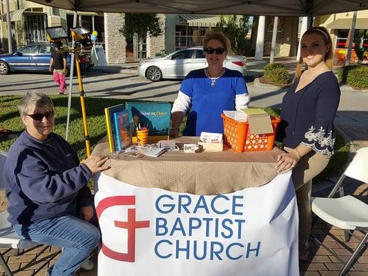 January Farmer Market. Some amazing ladies of GBC