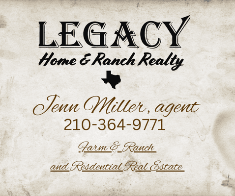 Jenn Miller - Legacy Home & Ranch Realty