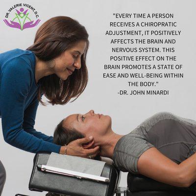 Chiropractic care starts with the cervical spine