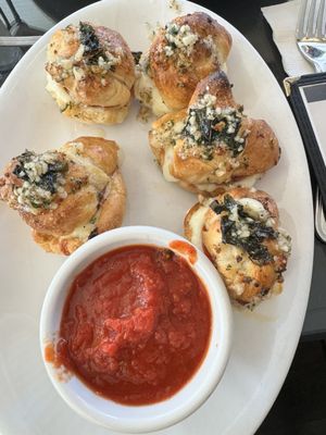 Stuffed Garlic Knots