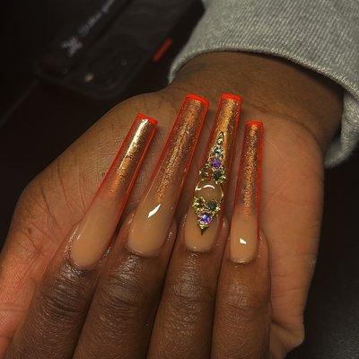 Acrylic fullset extendos