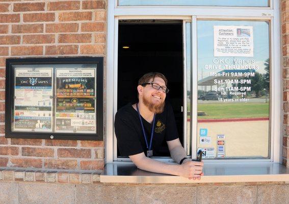 Stop by the Drive-Thru for your connivence!