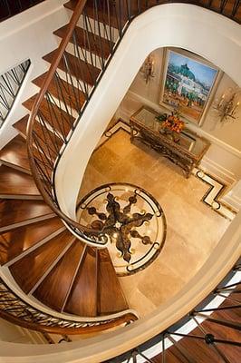 Architectural Interior: Spiral Staircase