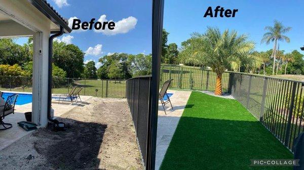 New  artificial grass