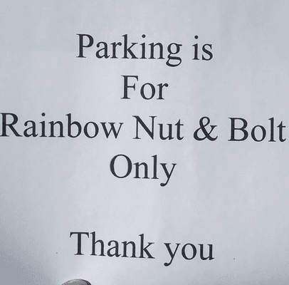 Rainbow Nut & Bolt