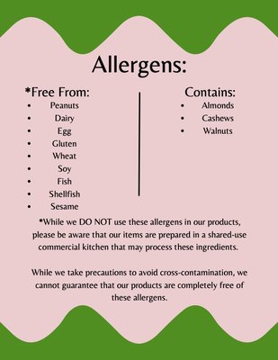 Allergen List