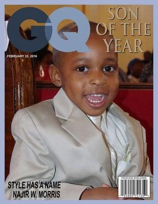 GQ Magazine's Son of the Year, Najir W. Morris - NYC 2016