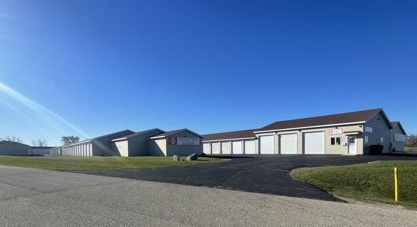 front of facility from street