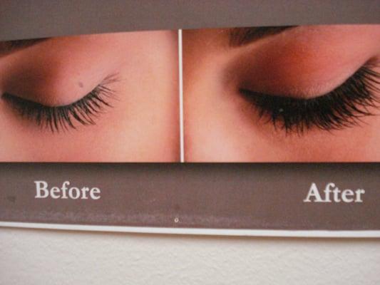 Eyelash extension  We make long and full like natural your eyelash, if you have any question call us !