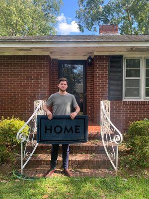 Congratulations to Garrett! First time home buyer!!