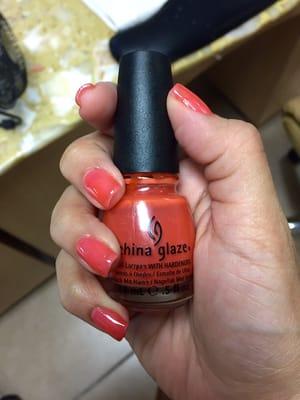 China Glaze -- Flirty Tankini