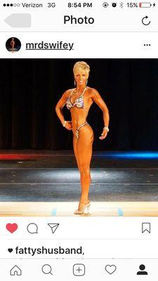 Donna, NPC figure competitor and winner