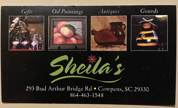 Sheila's Unique Gifts, Art & Antiques