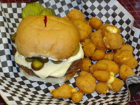 Jalapeno & Cream Cheese Burger