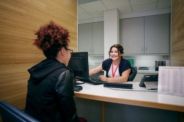 Our friendly Patient Access Team members will help you make sure your appointment runs smoothly.