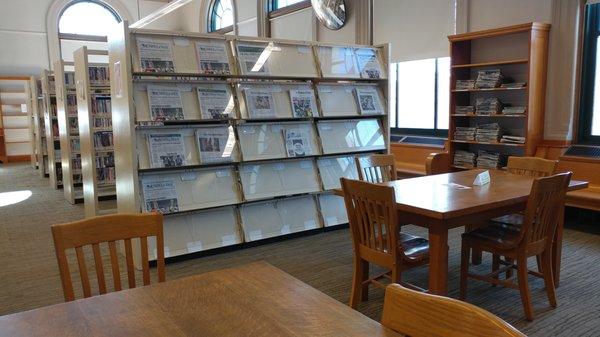 Periodicals in the library