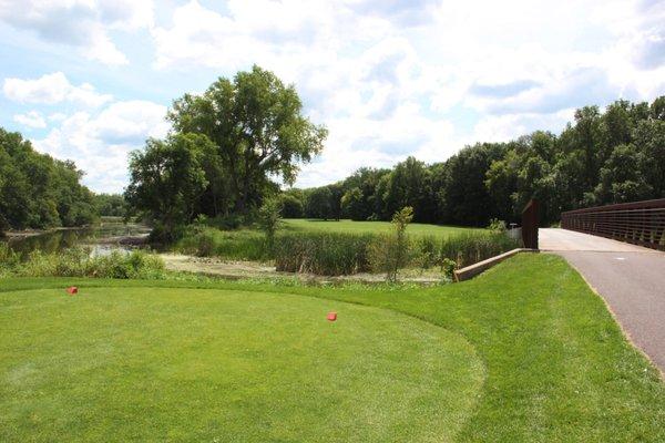 Tee Box on hole #5. Chomonix Golf Course