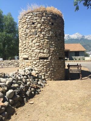 The tower the Moyle's built to protect themselves during an indian attack