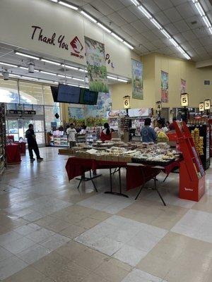 Inside Seafood City Supermarket, Union City, CA.