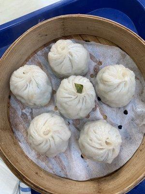 Mushroom and vegetable dumpling