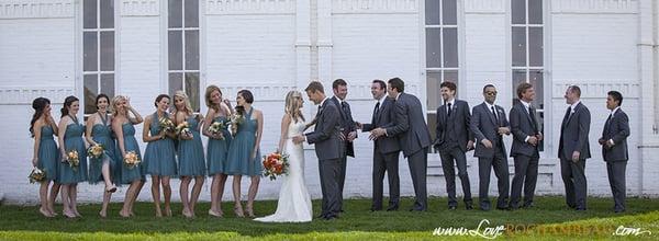 Round Barn Bridal Party Fun Shot