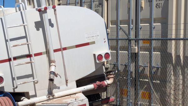 Truck that almost hit a kid due to speeding