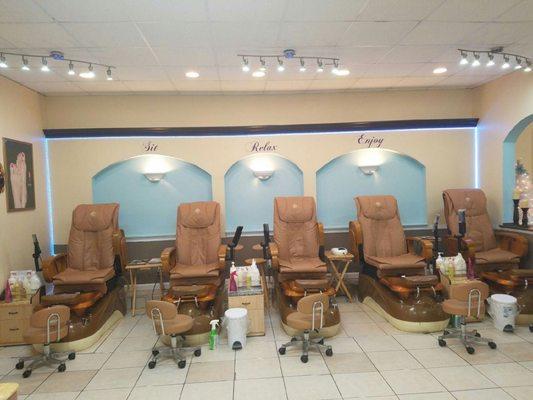 Pedicure Area