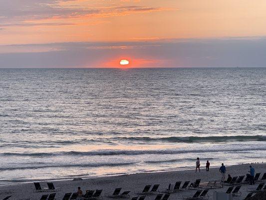 Gulf of Mexico at sunset