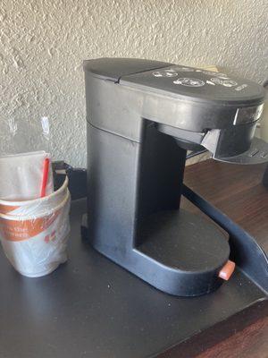 Dirty coffee maker