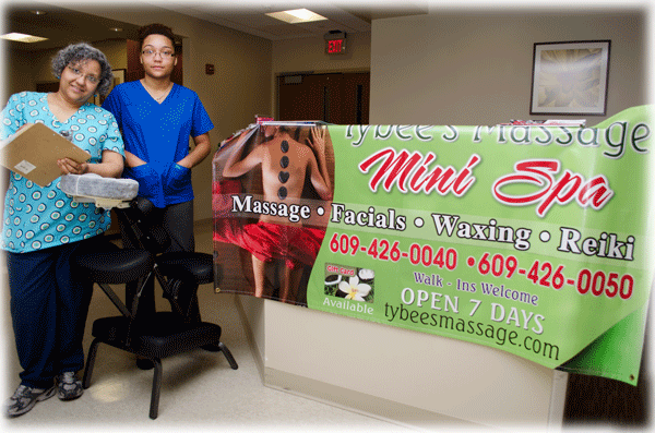 Tybee's & Capital Health hospital massage