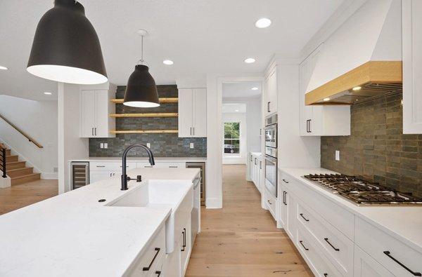 Another Urban Edge renovation located in the Heart of Linden Hills- Gourmet Kitchen