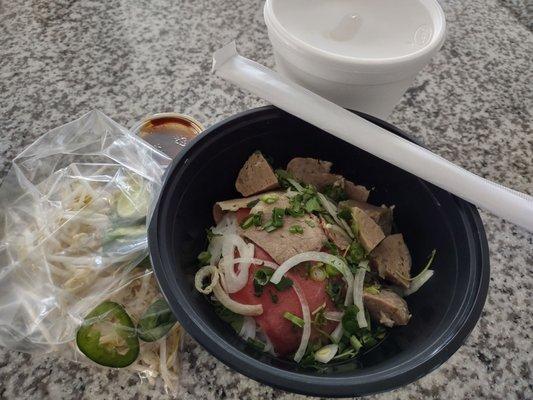 Sm - beef combo Pho