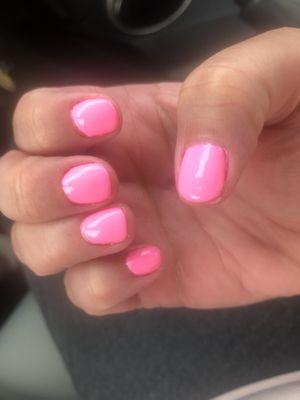 Gel manicure